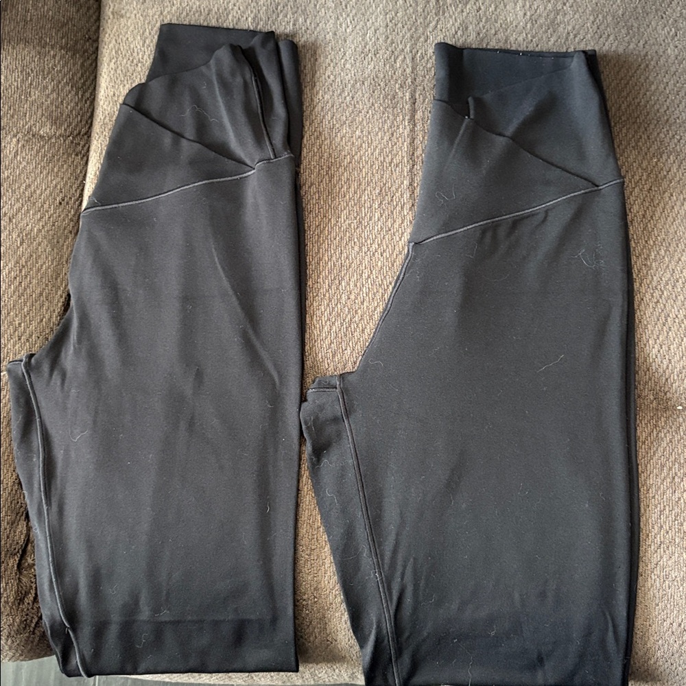 Aerie OFFLINE Black High-Rise Leggings